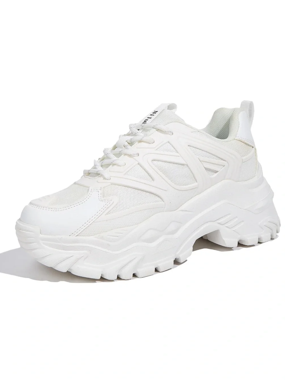 New Chunky Dad Sneakers White Platform Sneakers